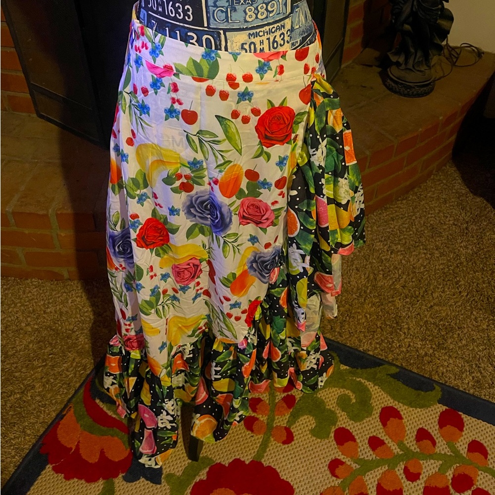 Fruit 🍌 🍎 🍉 long skirt